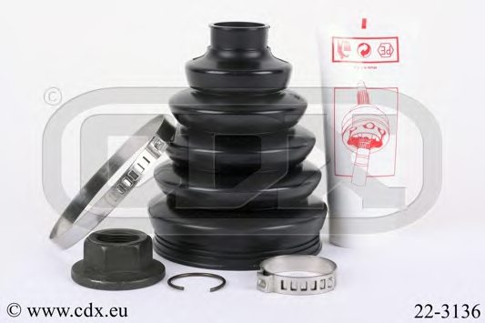 CDX 22-3136 Bellow Set, drive shaft